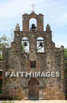 church, bell tower, espadana, espada, san francisco de la espada, mission, san antonio, franciscan, spanish, catholic, coahuiltecan, Churches, missions, catholics